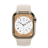 Умные часы Apple Watch Series 8 41 мм Gold Stainless Steel with White Sport Band